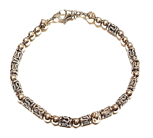 Judy Larson's Five Year Bracelet  - , Beading, Beads, I re-strung it 